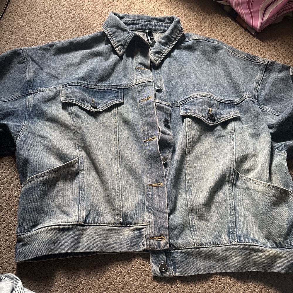 Missguided Blue Jean Jacket